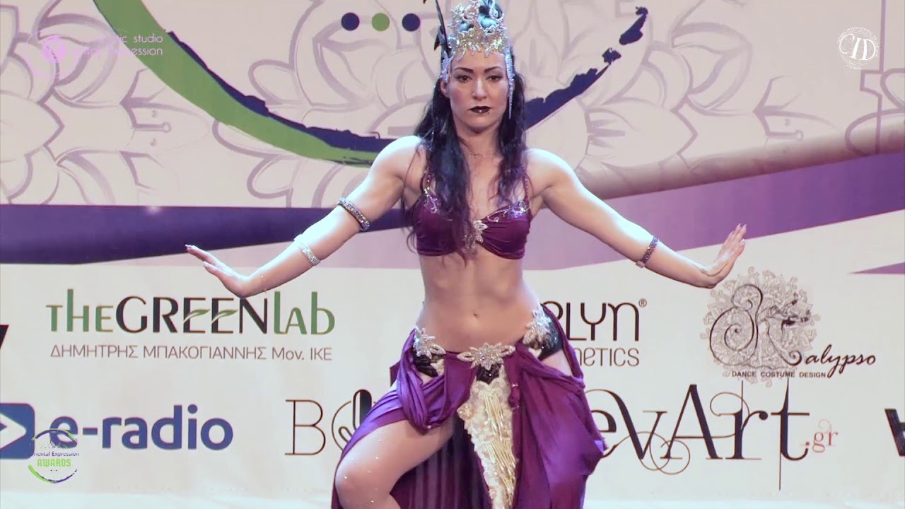 Gold Winner of 3rd Bellydance Competition | Oriental Expression Show - Ifigenia Botsi