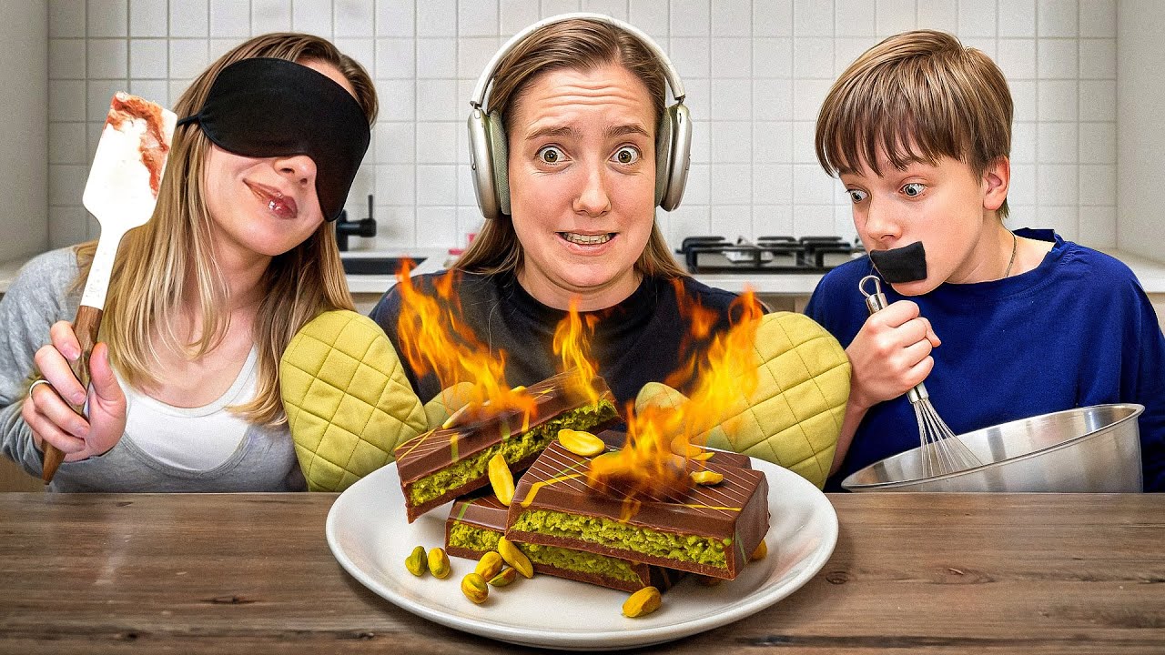 Готовим ДУБАЙСКИЙ ШОКОЛАД [но мы СЛЕПОЙ, ГЛУХОЙ и НЕМОЙ] 🍫