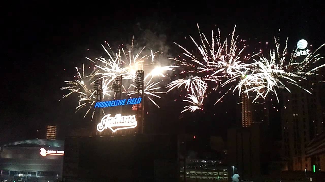 Country Music Fireworks Progressive Field 8/26/11 HD