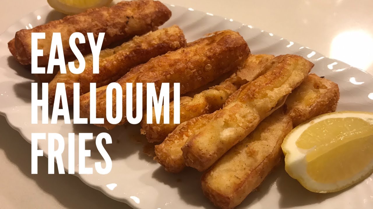 Easy Halloumi Chips / Fries