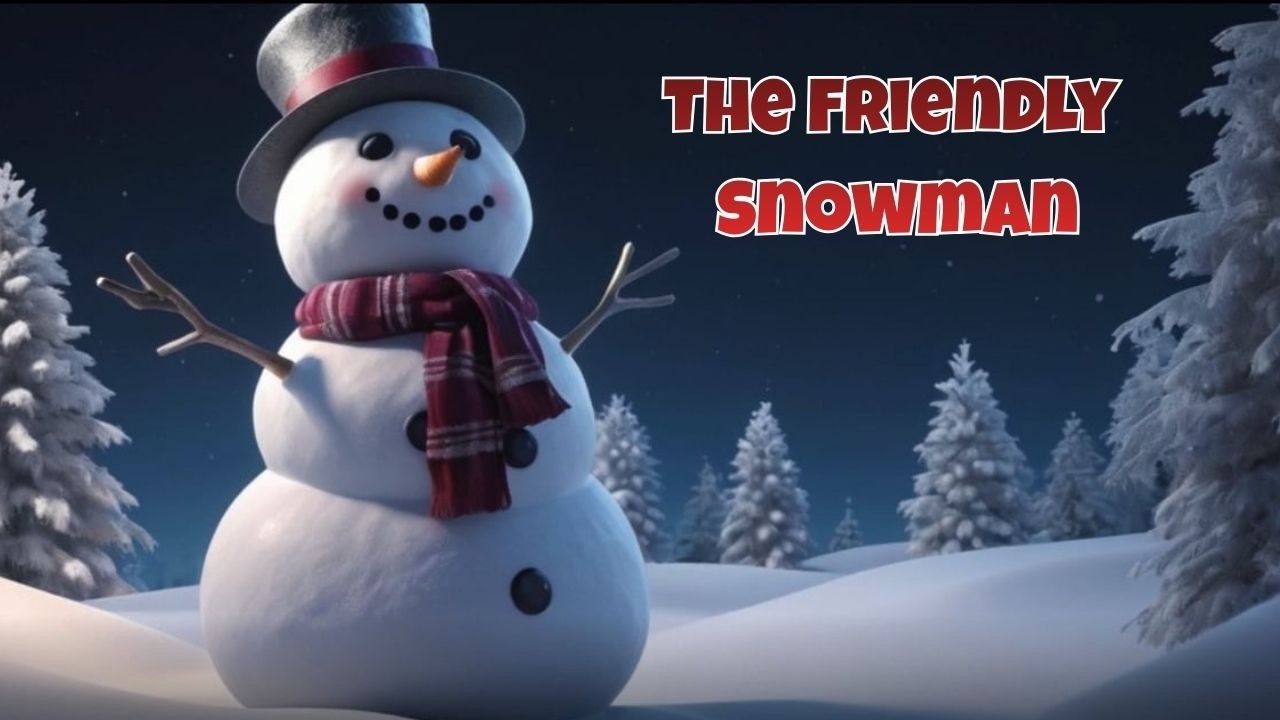 The Friendly Snowman | A Heartwarming Winter Moral Story for Kids