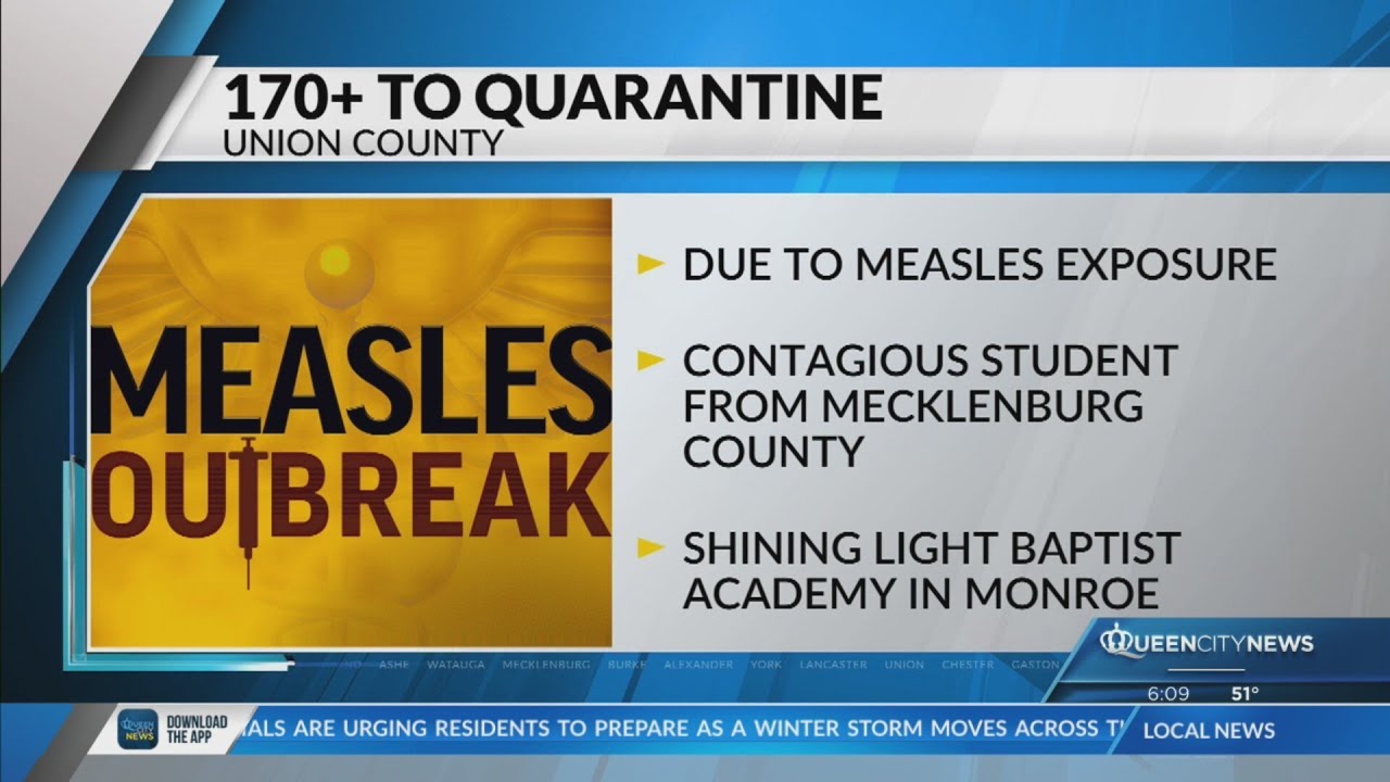 Measles quarantine in place for Monroe private school after exposure