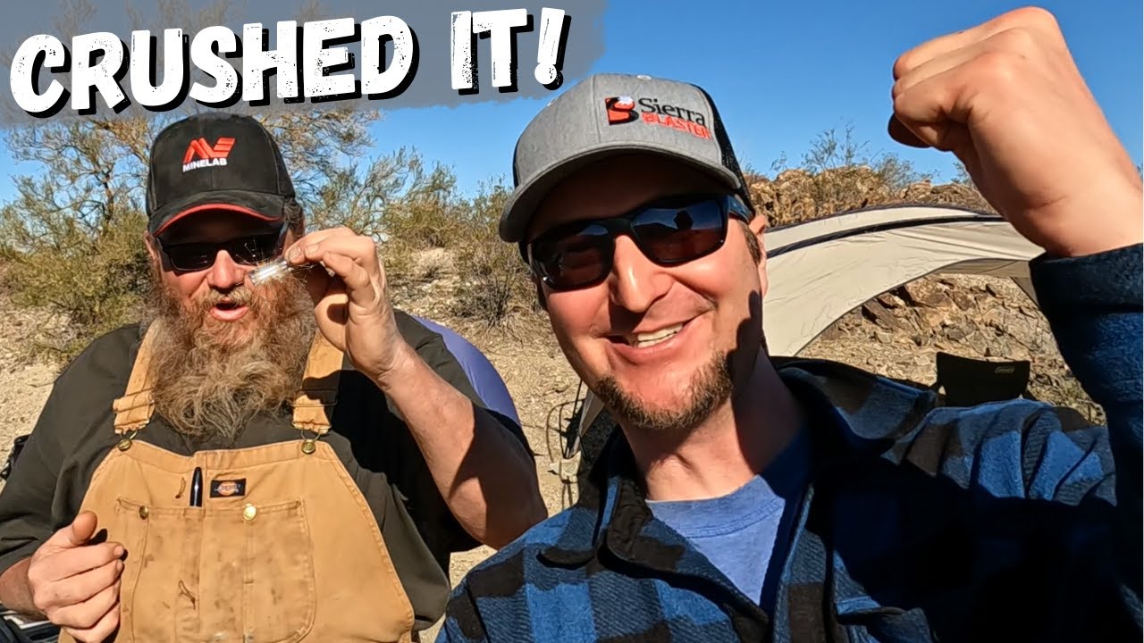 Gold Nuggets Galore! First Day Metal Detecting Success!