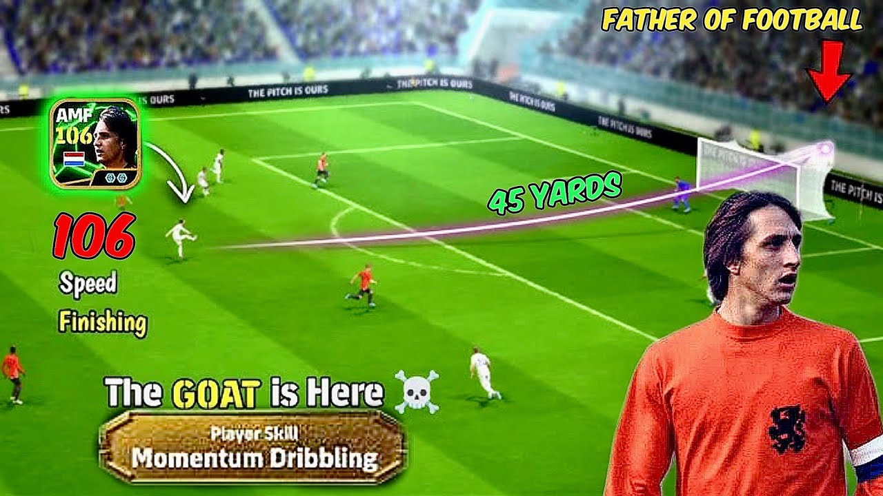 ДЖОН КРОЙФФ 106 УНИЧТОЖАЕТ ВРАТАРЕЙ В EFOOTBALL 2026 #efootball