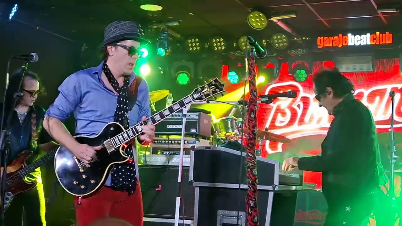 Burning - Un Duro Invierno (Johnny Burning) . Directo 2025 Murcia . Sala Garaje Beat Club
