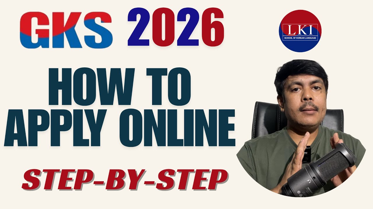 How to apply online for GKS 2026 o Step-by-Step Process