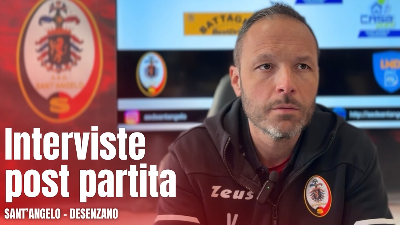 Interviste post partita | Sant'Angelo-Desenzano