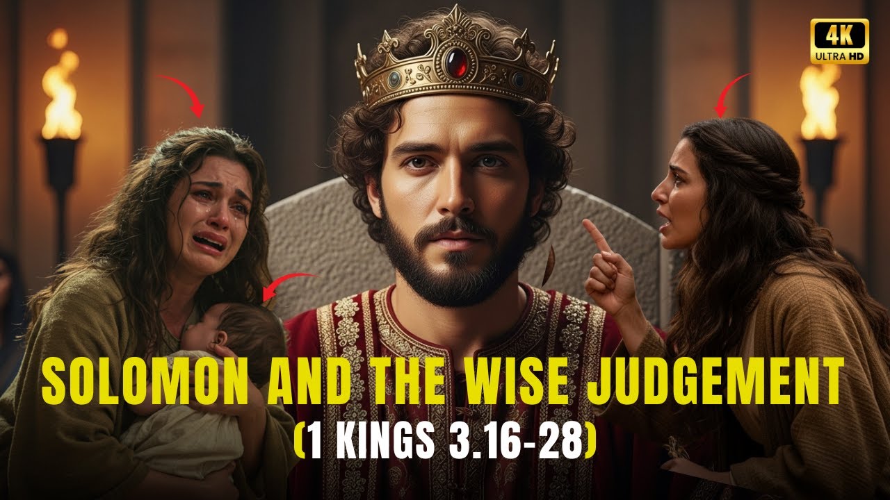 27 Solomon's Wisdom Revealed The Judgment of the Two Mothers (1 Kings 3:16-28 Explained) Bible Story