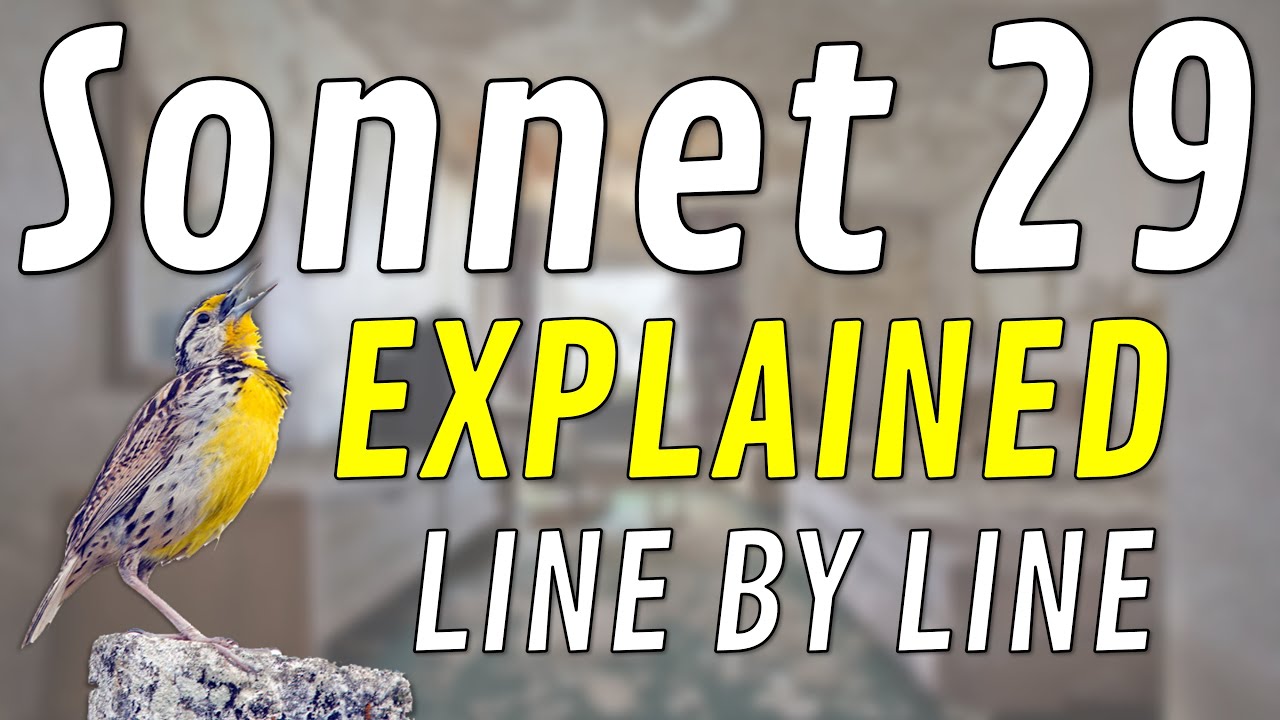 Line by Line: Shakespeare's Sonnet 29