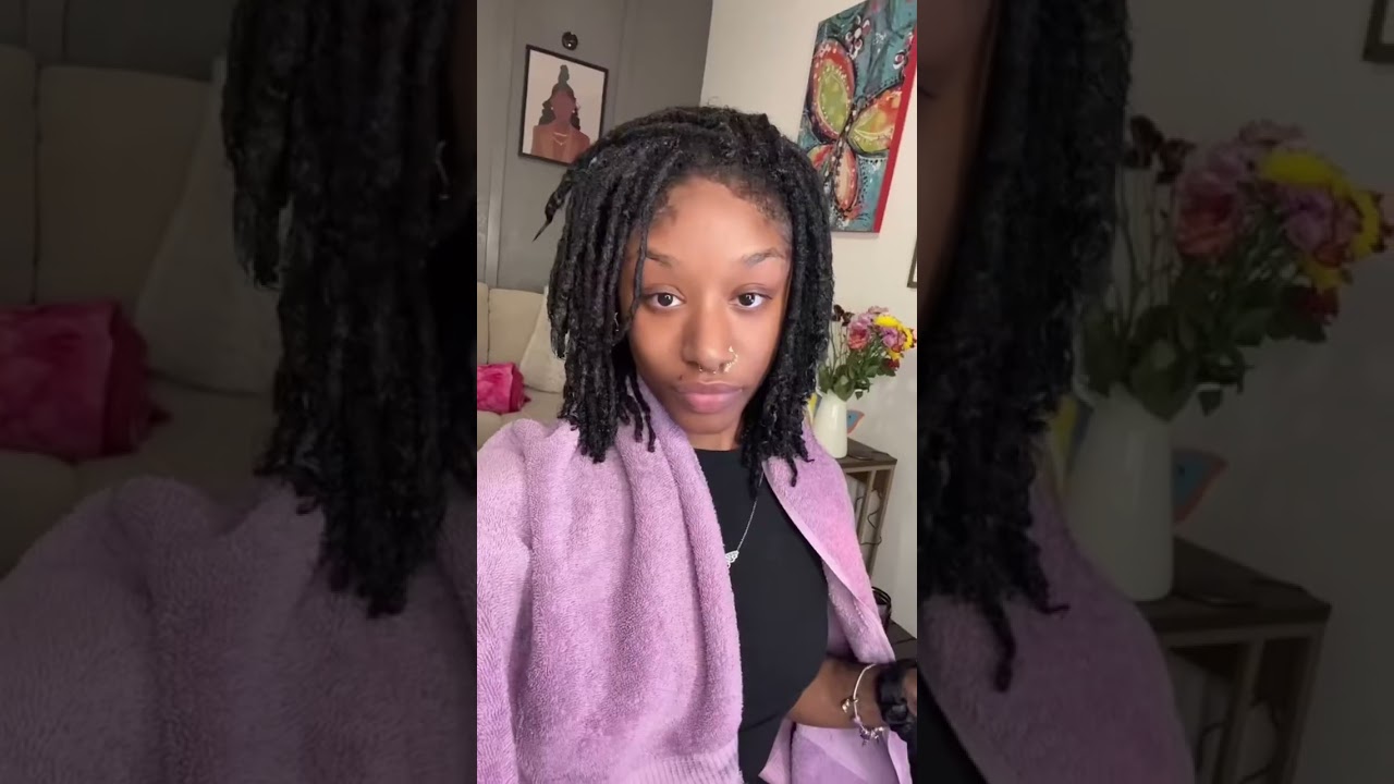 jet black locs eat everytime 😍😍😍 #locs #locstyles #jetblack #dye #djnye