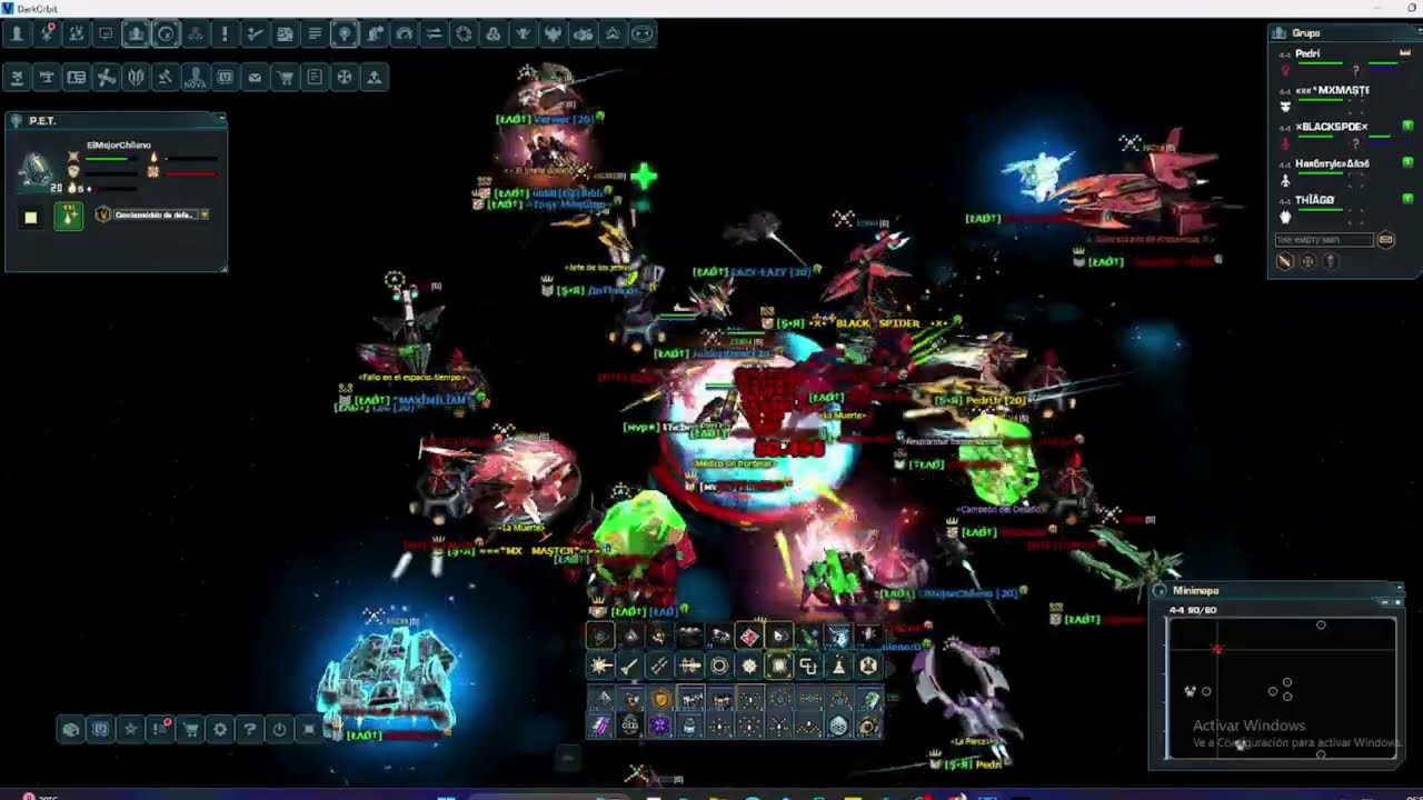 PvP limpio en AG2 | Dark Orbit
