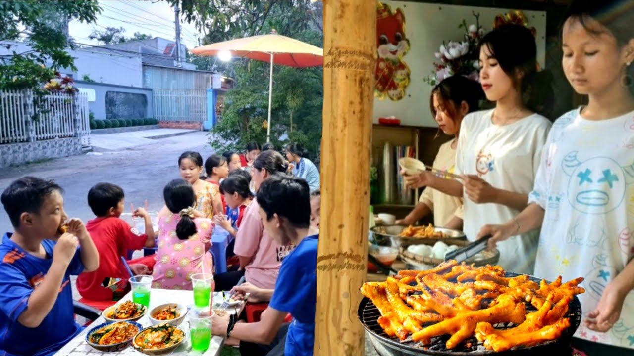 Tiểu Phương Mở Tiệm Bán Đồ Nướng Siêu Ngon