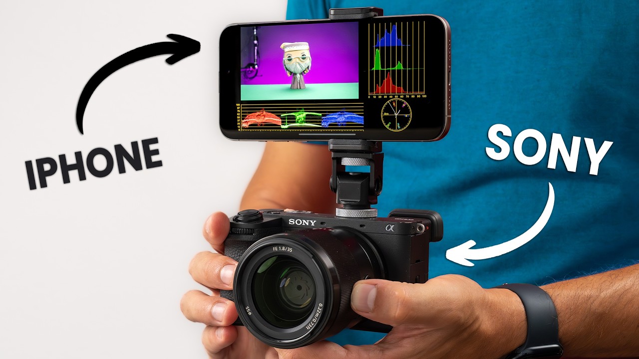 Transforma tu IPHONE en el MONITOR PERFECTO para Cámaras Sony