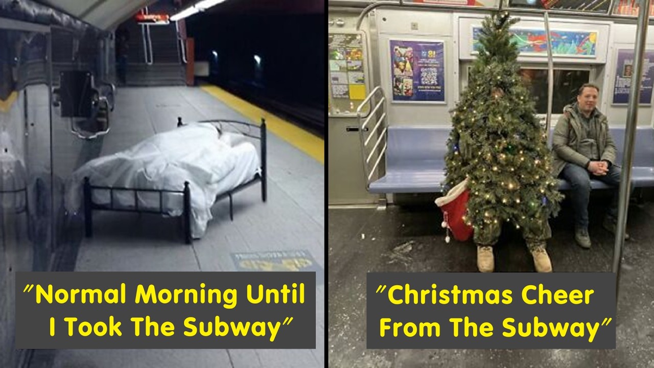 You Won’t Believe These Crazy Subway Moments! 🚇😂