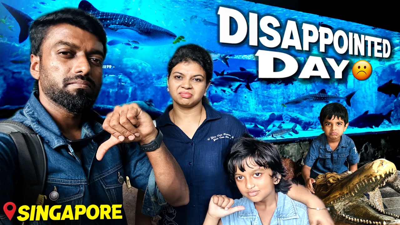 OUR Plan FLOPPED in Singapore 🇸🇬 RIVER WONDERS | DAN JR VLOGS