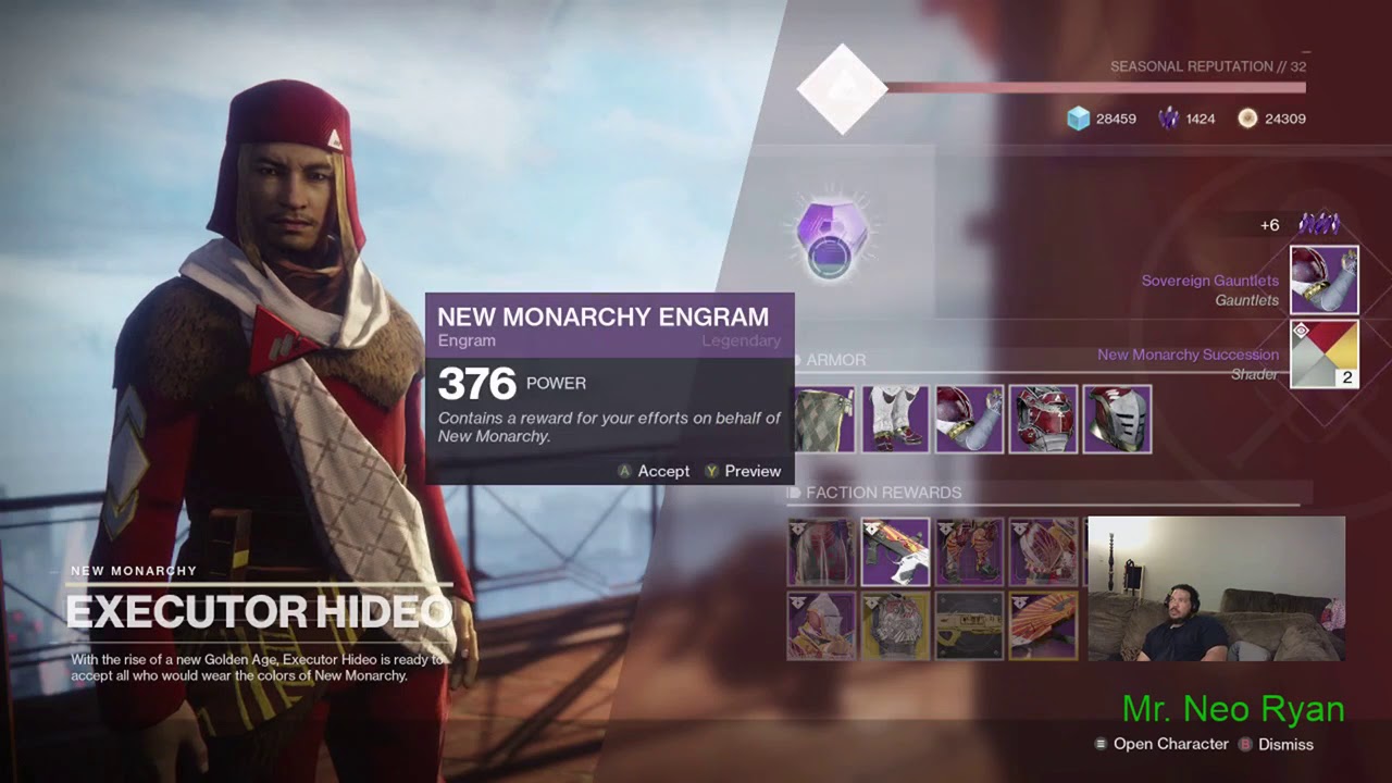 Destiny 2 - 1,000 New Monarchy | Level 50 | Sweet Business Catalyst