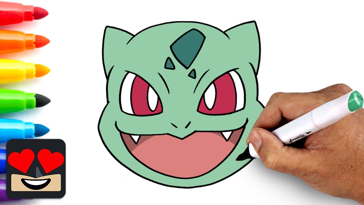 How To Draw Bulbasaur for Beginners