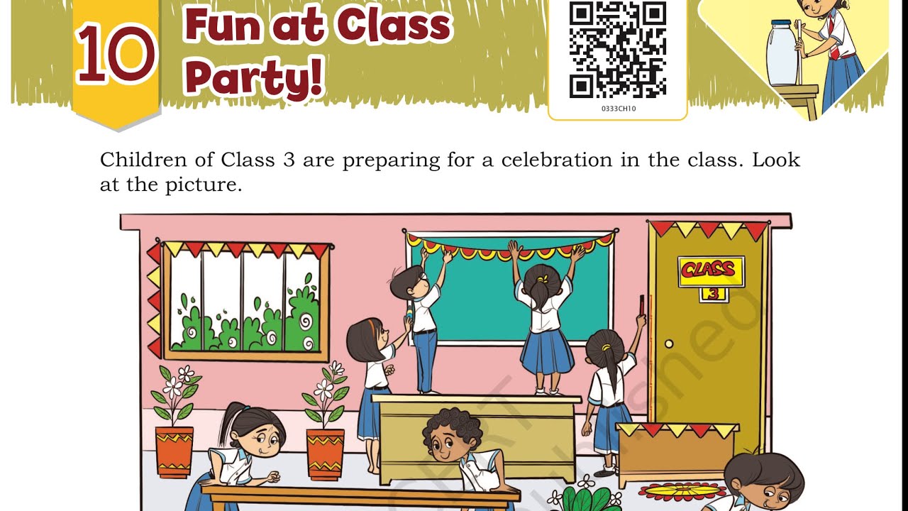 Fun at class Party ! Class 3 Maths new book maths mela chapter 10 complete solution with explanation