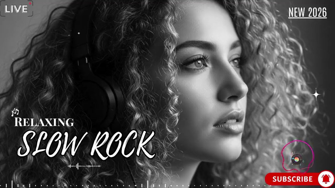 Slow Rock Playlist 🎸 | Music for Deep Focus and Relaxed Rock Lovers