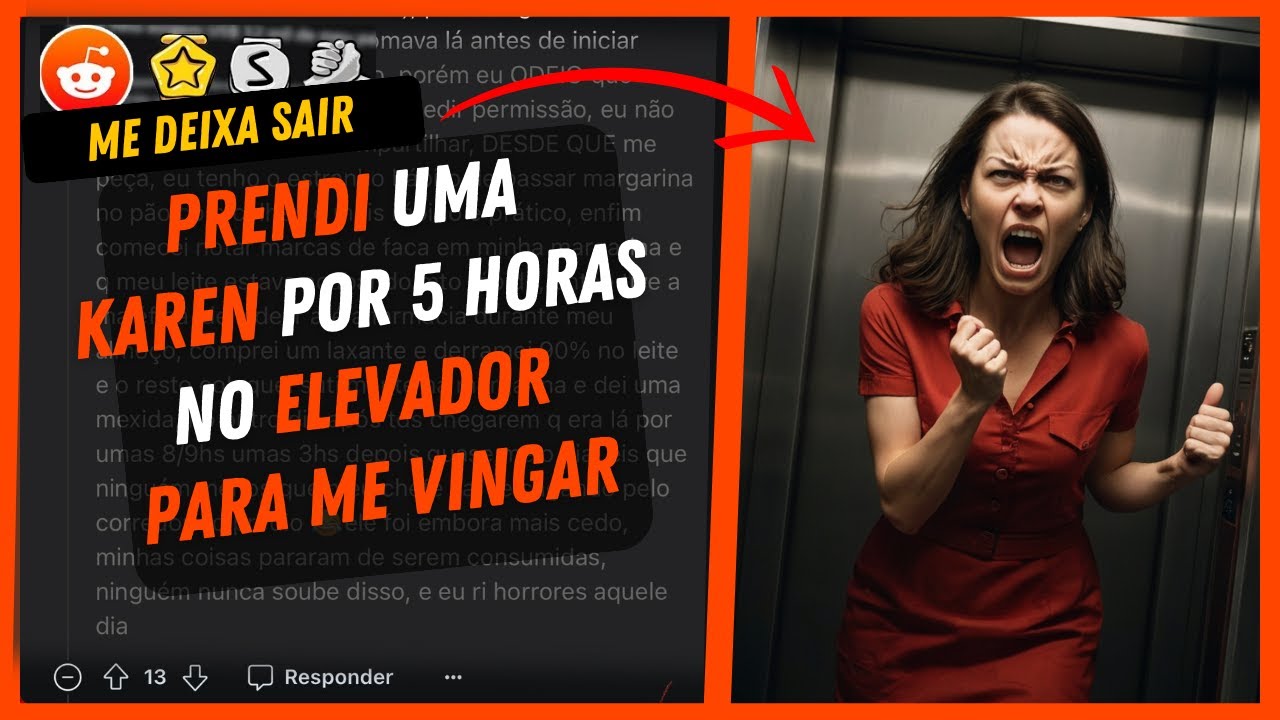 TRANQUEI minha chefe no ELEVADOR ! Me vinguei kkkkkkkkk | Relatos do Reddit