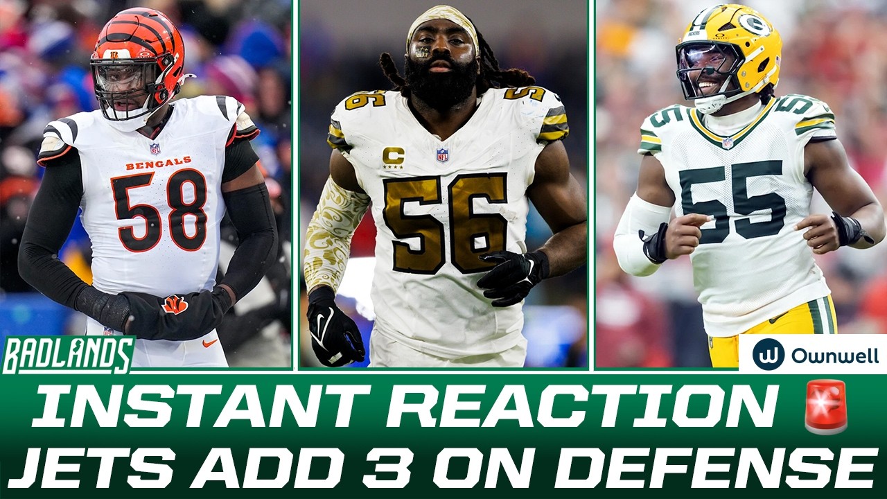 EMERGENCY POD: #Jets sign Demario Davis, Kingsley Enagbare and Joseph Ossai (FULL BADLANDS)