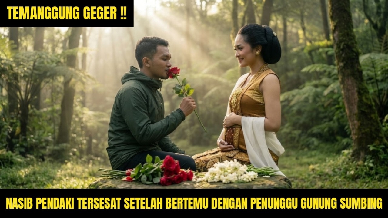 KISAH PENDAKI TERSESAT DI GUNUNG SUMBING, NASIBNYA BERUBAH SETELAH BERTEMU PENUNGGU GUNUNG CANTIK