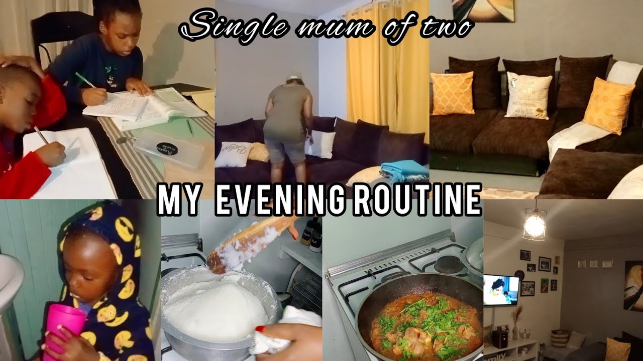 My Evening school night routine for a single mum of two..#eveningroutine #singlemum