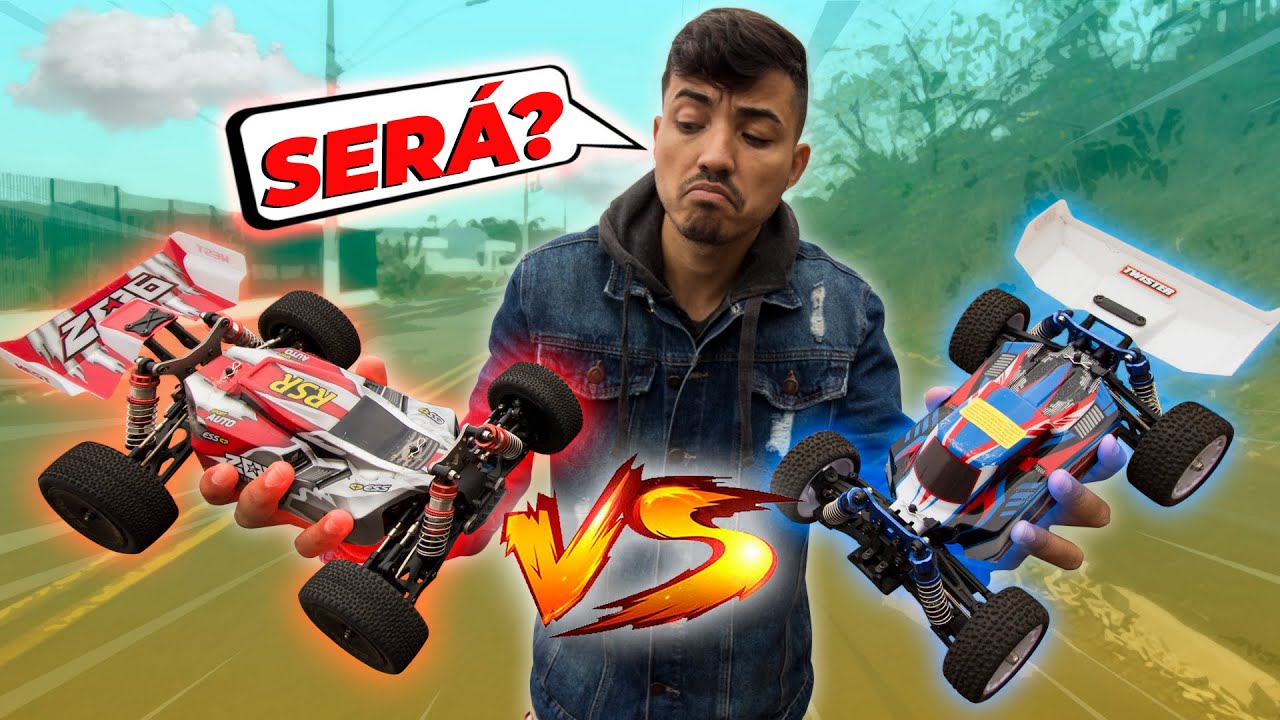 Qual o melhor Buggy de Controle Remoto?  Eachine EC30B ou WLToys 144001? | Análise completa!