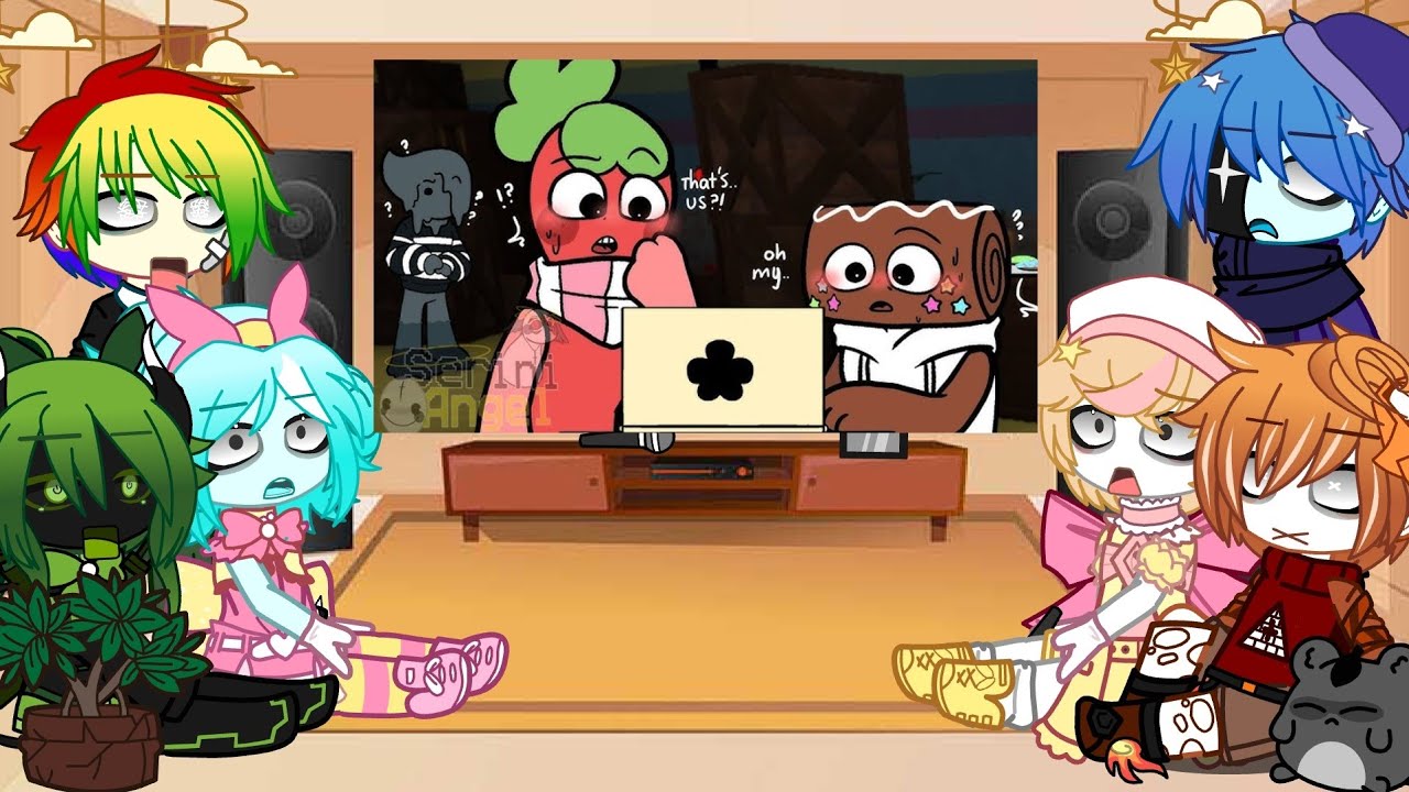 Dandy's World React To Their Funny Memes II Gacha Club 🐰