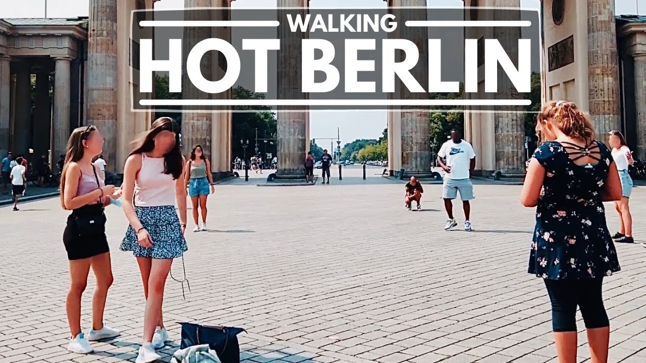 🔥 DAY in BERLIN 2020! Germany Video Walk at 35 Degrees Celsius!