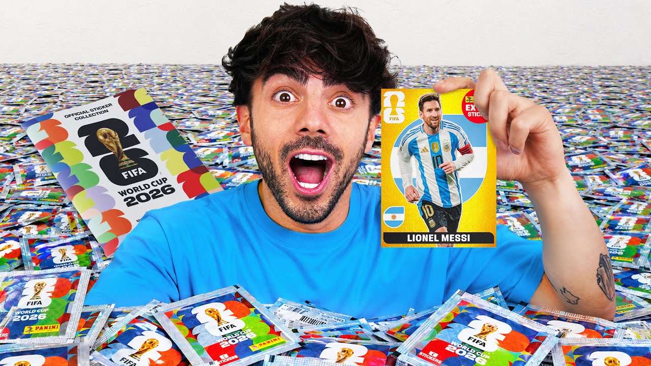 ME TOC&Oacute; MESSI EN EL &Aacute;LBUM DEL MUNDIAL