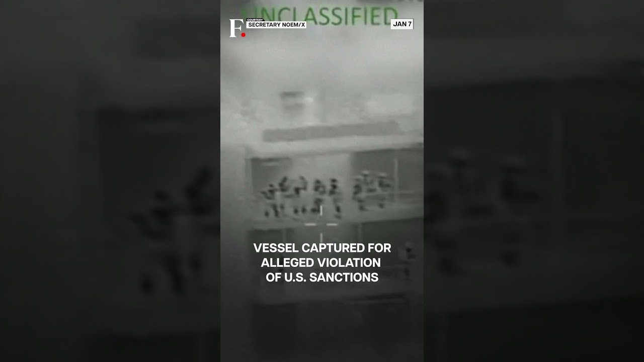US Seizes Russian-Flagged Tanker in North Atlantic | Subscribe To Firspost |  N18G