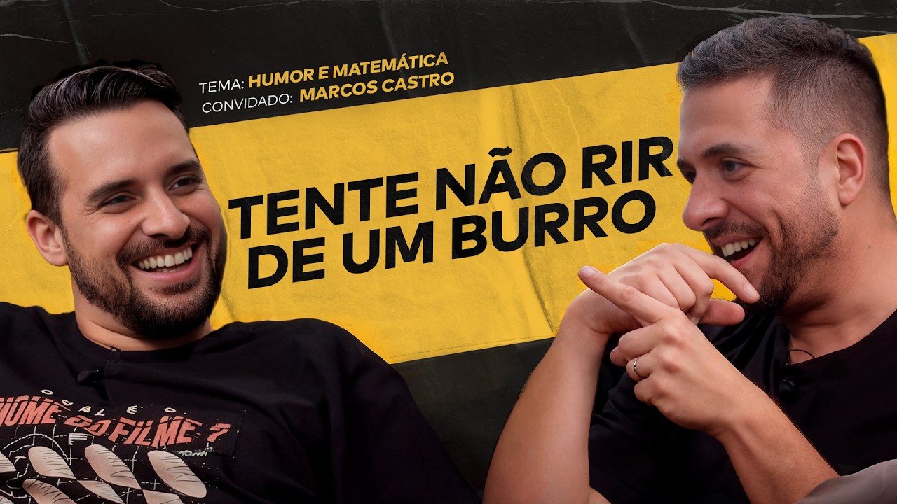 O QUE A COM&Eacute;DIA TEM EM COMUM COM A MATEM&Aacute;TICA? FT. MARCOS CASTRO | #ACHISMOS PODCAST #374