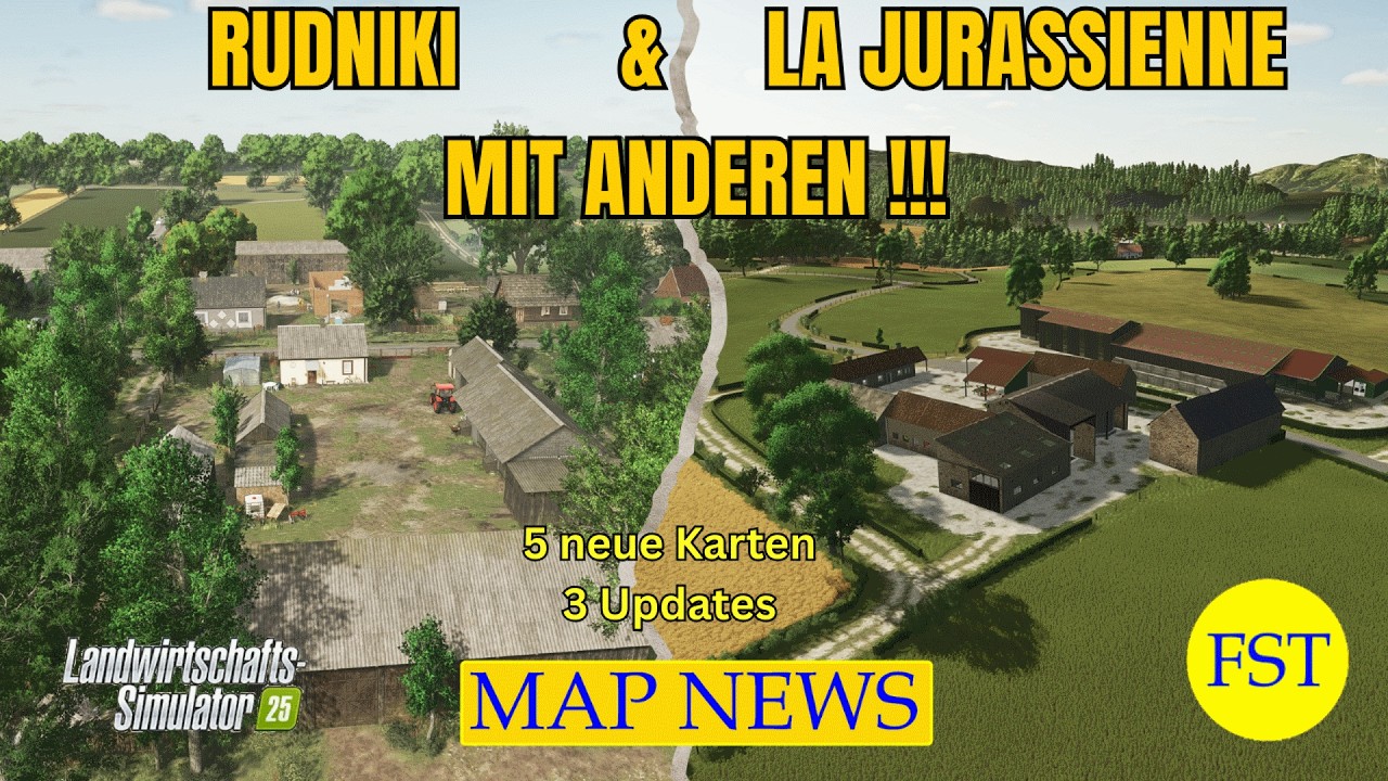 LS25 MAP NEWS Rudniki & La Jurassienne mit anderen!!! 14.-16.3.26 LS25 Mapvorstellung