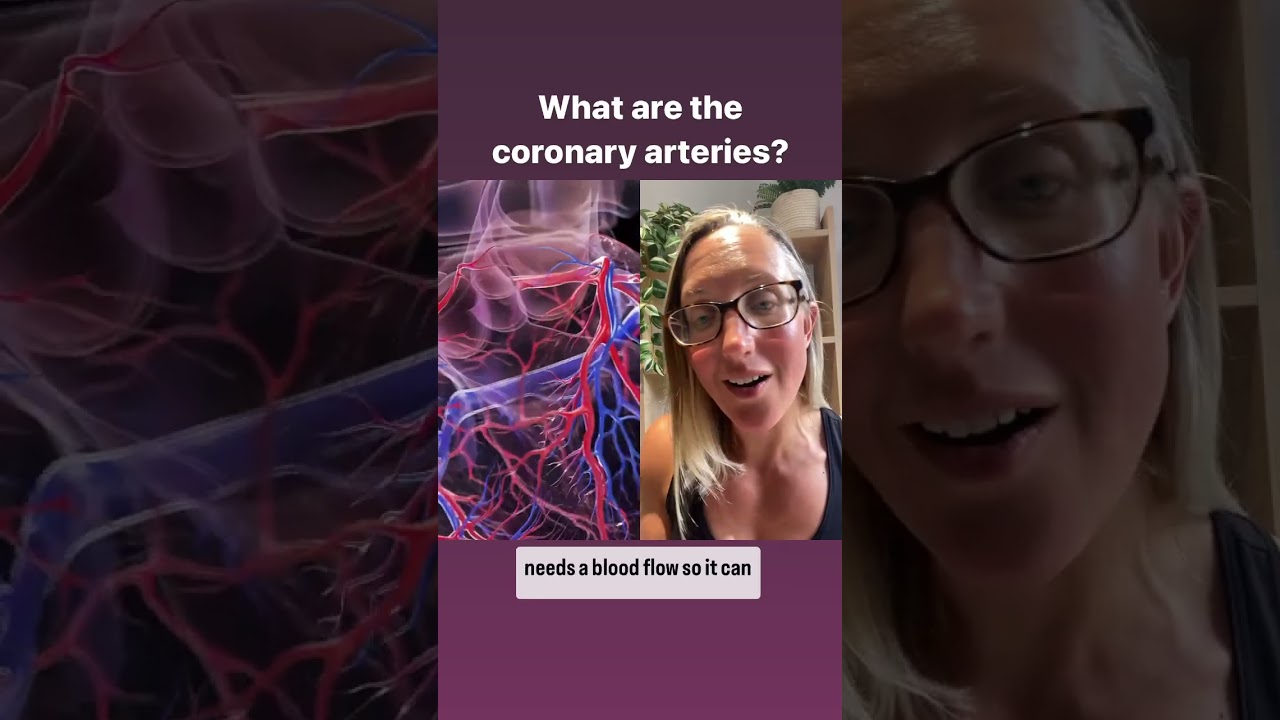 What are the coronary arteries? #anatomyrevision #heartanatomy