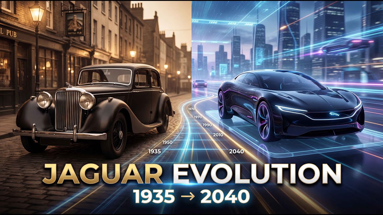 The Jaguar Evolution 1935–2040 | The Rise of a British Luxury Icon