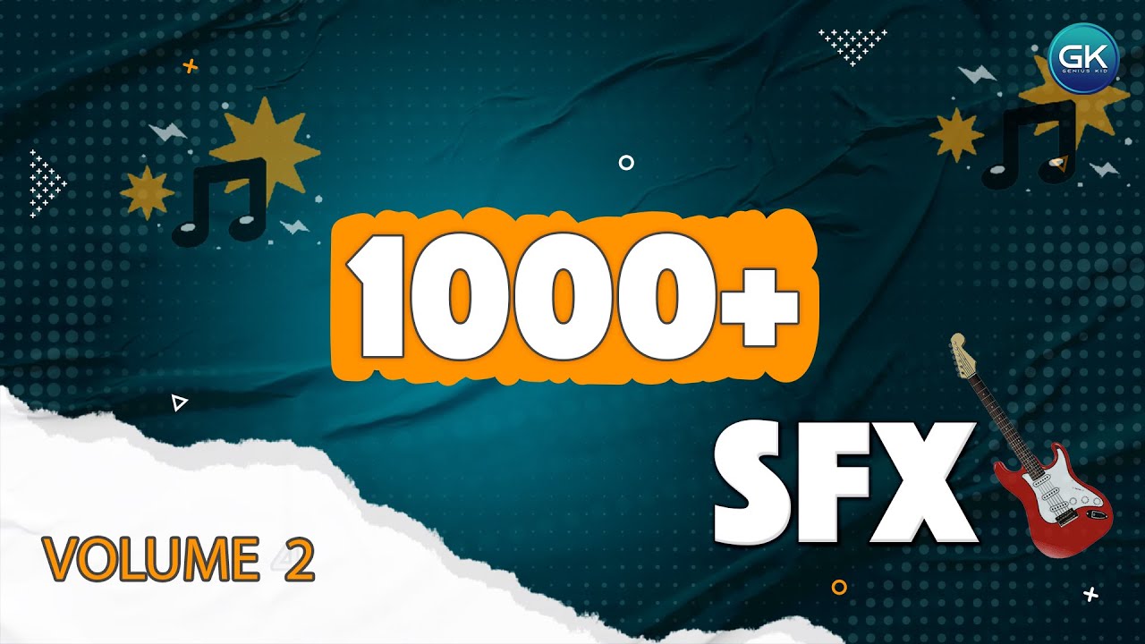 1000+ SFX IN ONE FILE - VOL 02 | SOUND EFFECTS