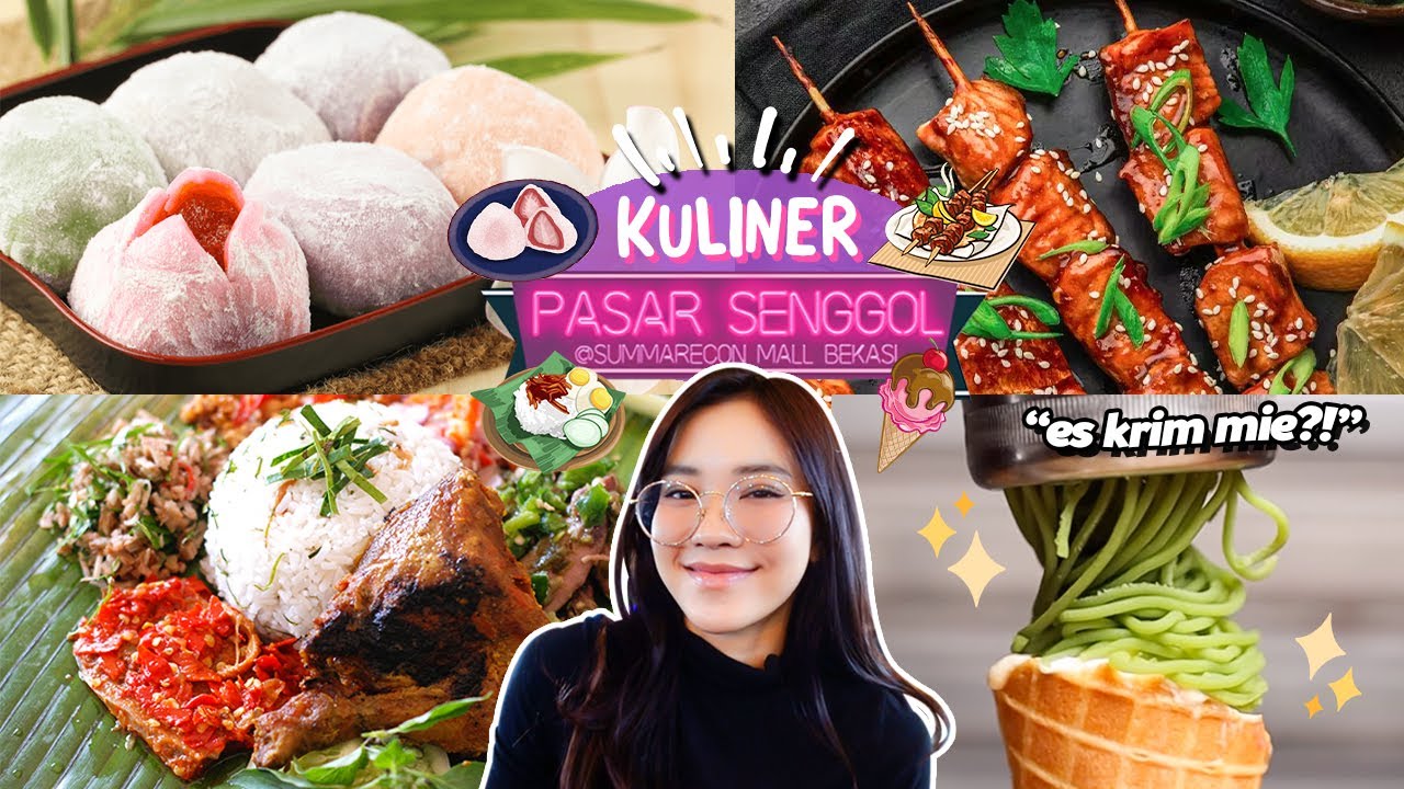 KULINER DI PASAR SENGGOL BEKASI!