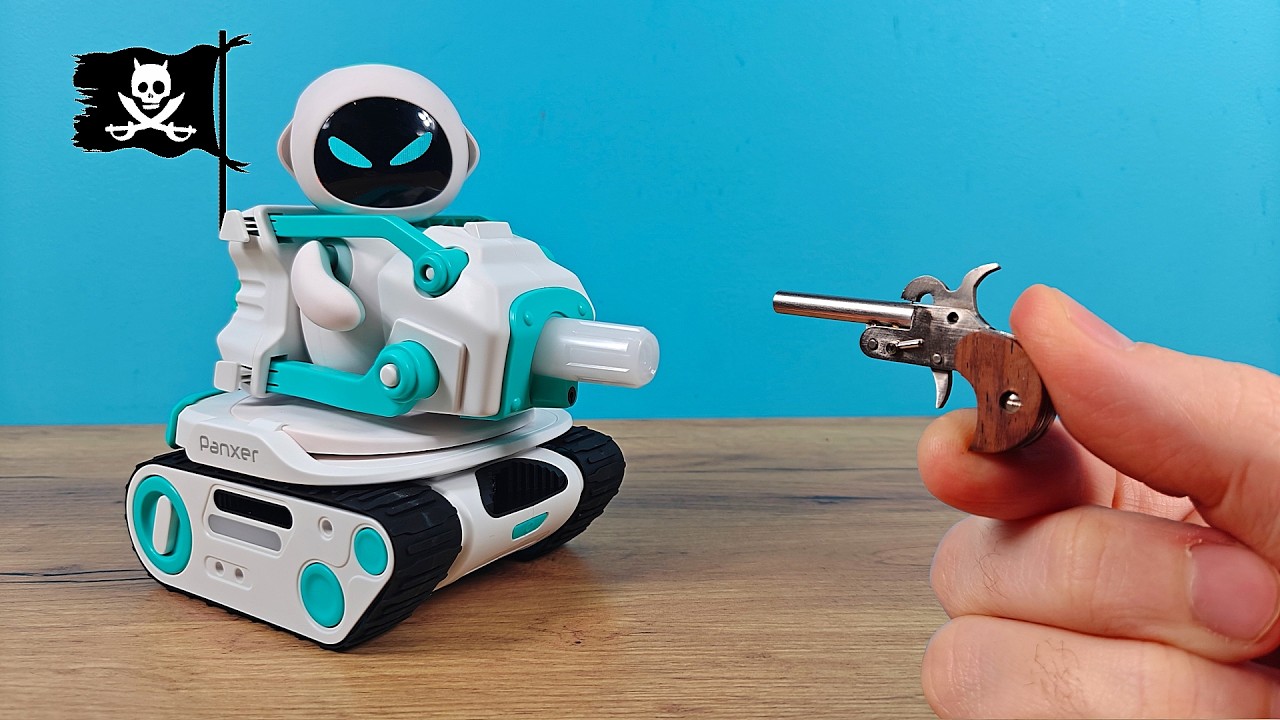 Co się stanie, jeśli robot Eilik usiądzie na czołgu i rozpocznie walkę?