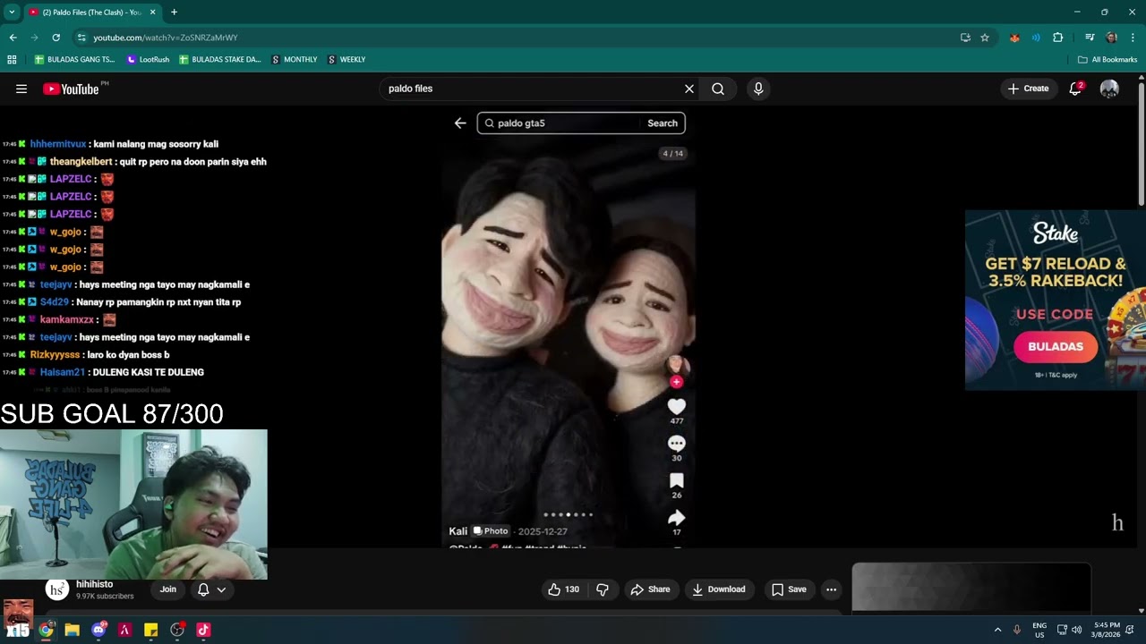 BULADAS REACT ON  Paldo Files (The Clash) @hihihisto