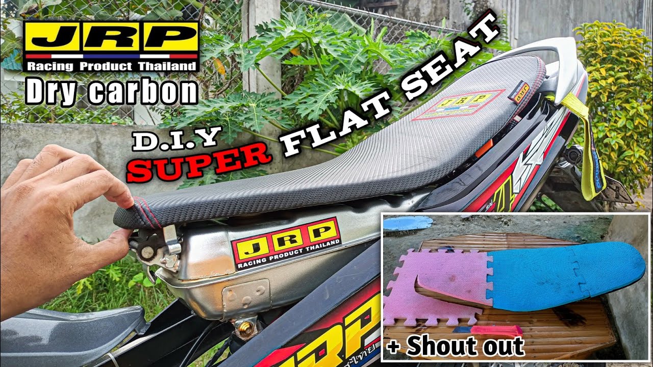 JRP super flat seat dry carbon new logo 
