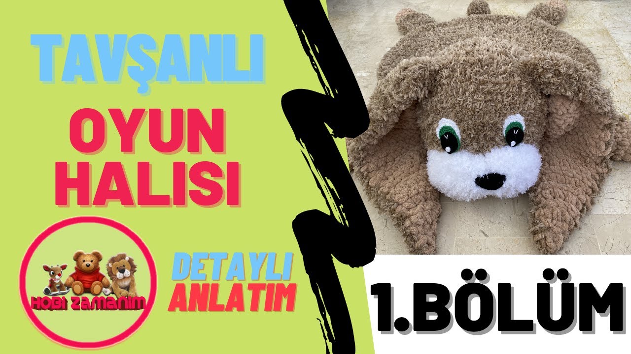 TAVŞANLI OYUN HALISI  YAPIYORUZ.HERKES BU MUHTEŞEM HALIDAN YAPABİLECEK (DETAYLI ANLATIM)1.BÖLÜM