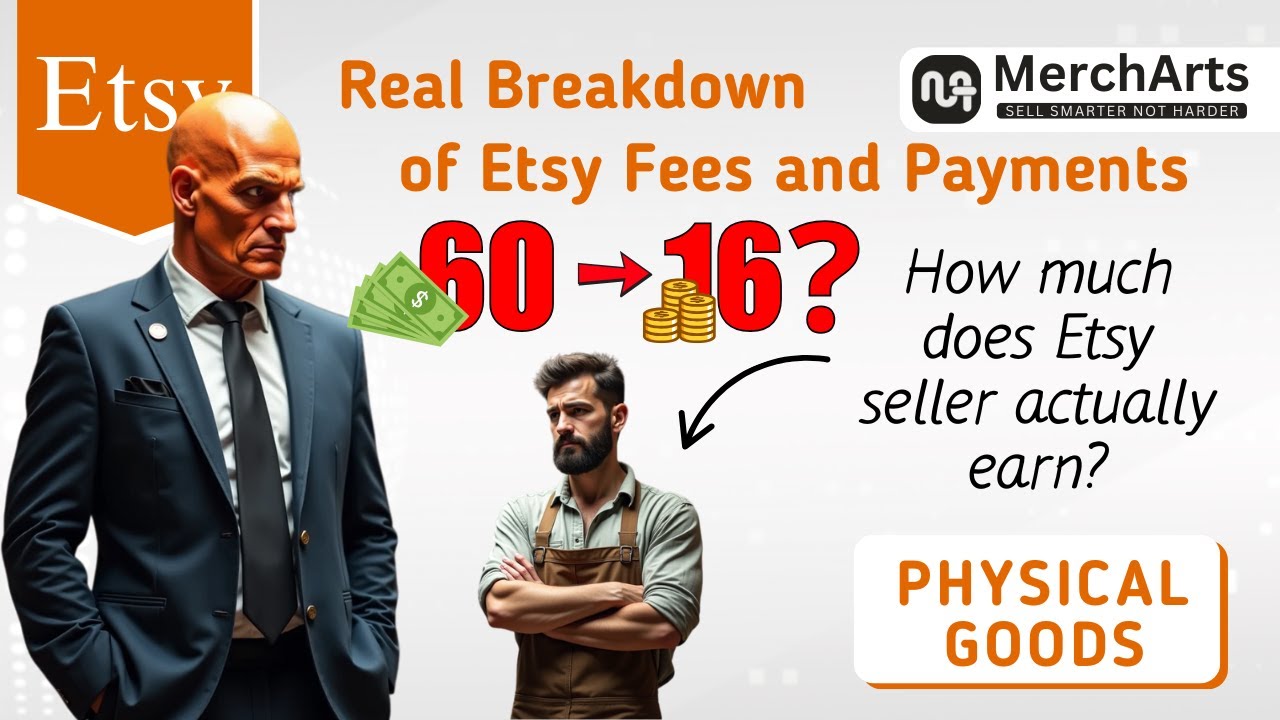 Real Breakdown of Etsy Fees and Payments How Much Do Physical Product Sellers Actually Earn on Etsy