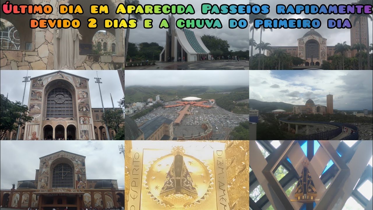 Passeando em Aparecida e voltando pra casa