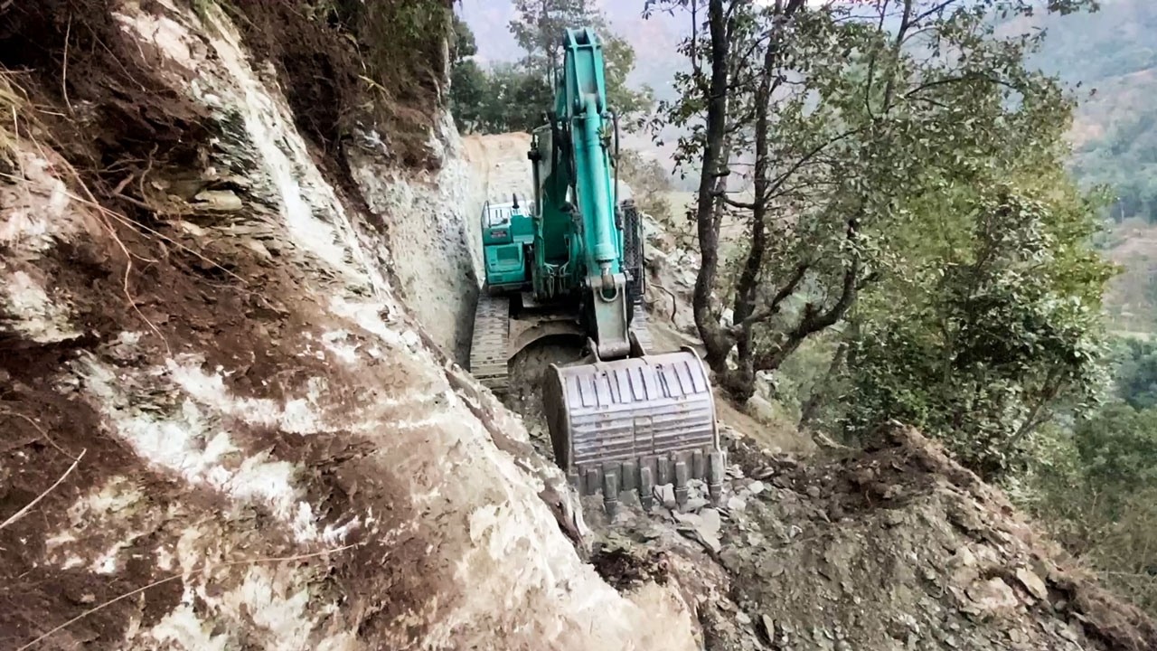 You Won’t Believe How This Excavator Built a Road Here! | Excavator Planet