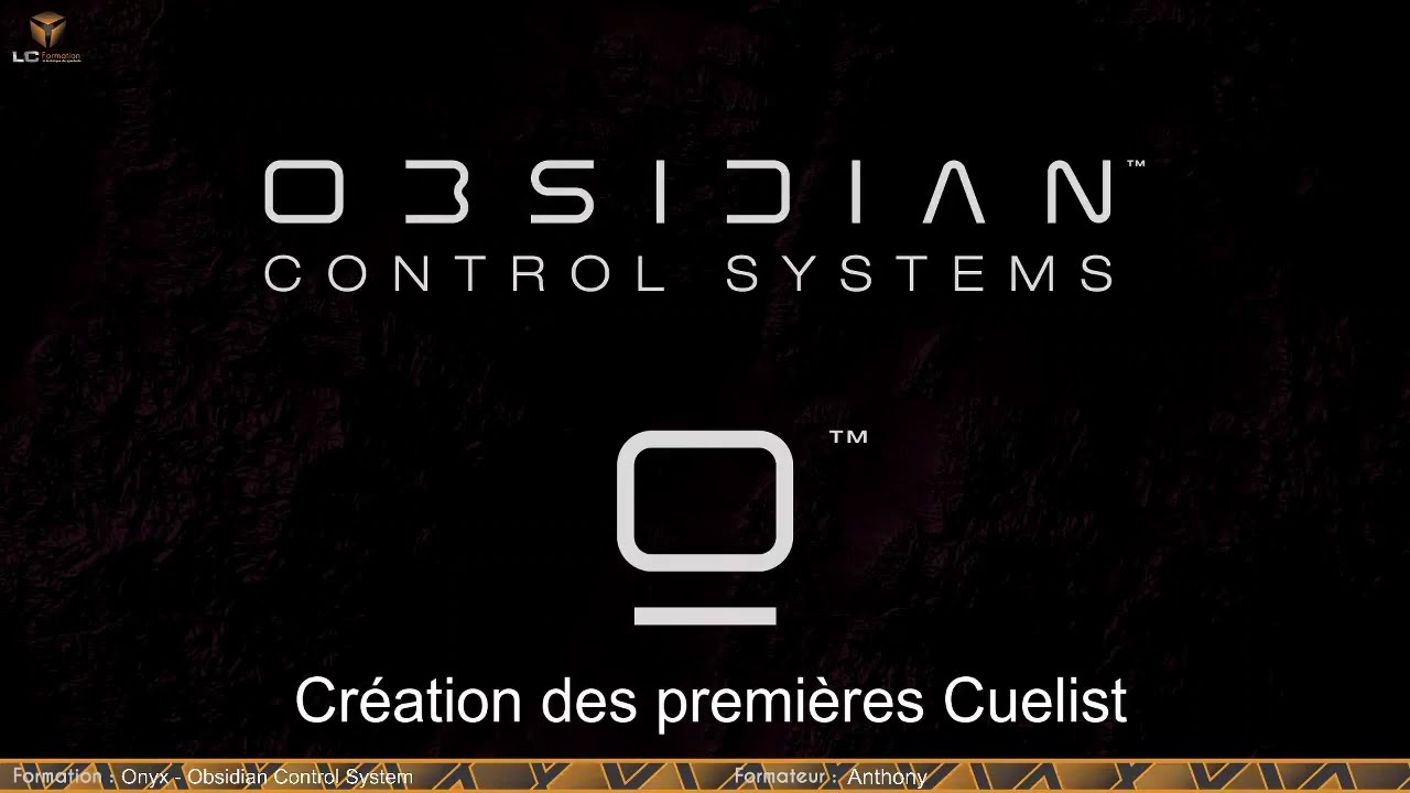 Onyx Obsidian Control System Session 3