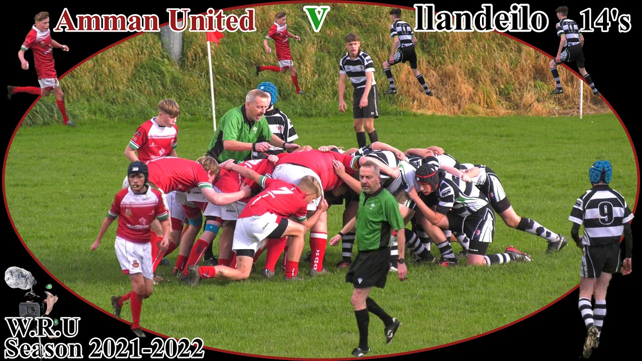 Amman United R.F.C  14's  v Llandeilo R.F.C -friendly- 14's 2021-2022