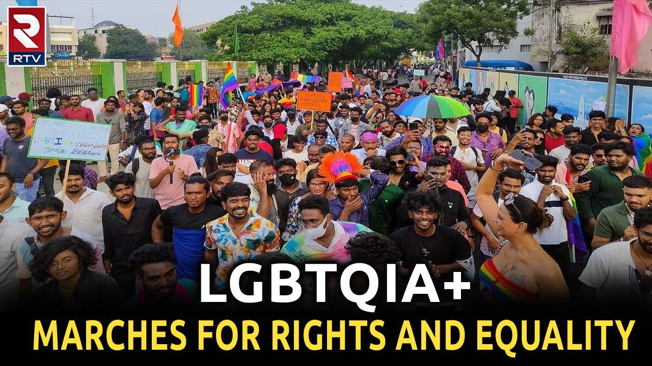 Rainbow Pride March: LGBTQIA+ Community Advocates for Rights and Equality in Chennai | RTV