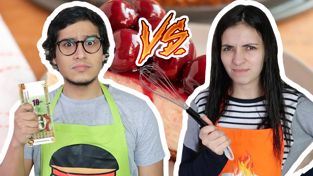 YOUTUBER NOS RETÓ ¿QUIÉN HACE EL MEJOR CHEESECAKE POR 10 SOLES?