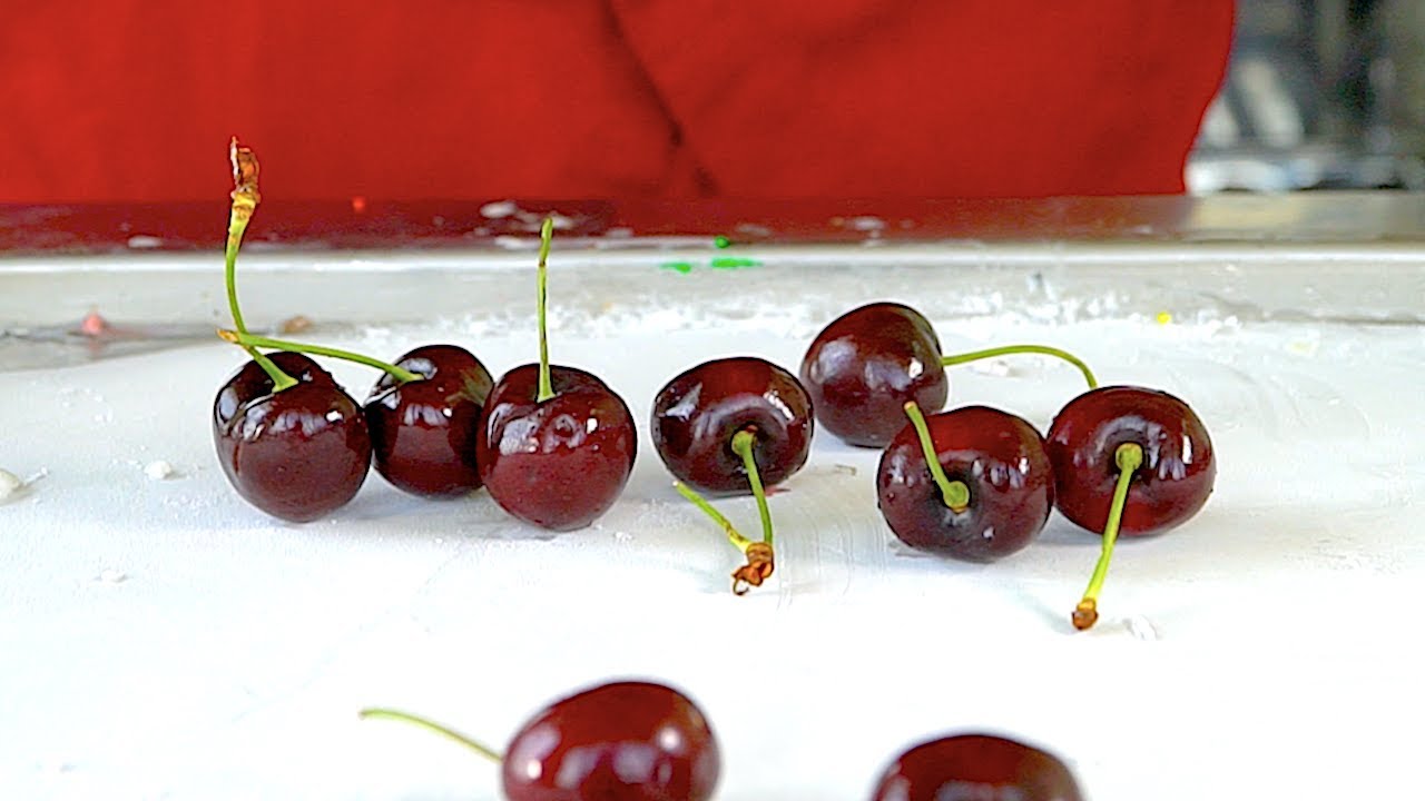 How to Make CHERRY Ice cream 🍒